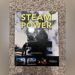 SOLD-Steam Power Book by Voyageur Press